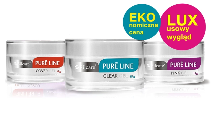 Silcare Pure Line Żel UV Bianco 15g
