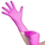 Jednorazowe Rękawiczki PINK NITRYLOWE 100szt M