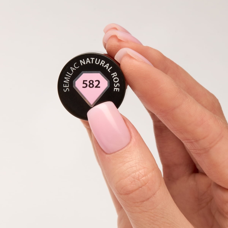 582 Semilac Lakier hybrydowy Natural Rose 7 ml !Semilac107220.jpg