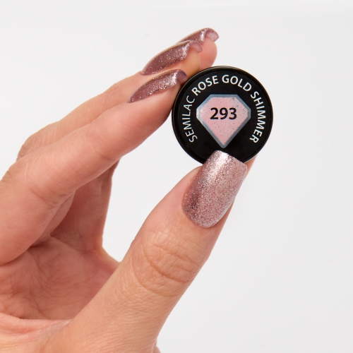 293 Lakier hybrydowy Semilac Rose Gold Shimmer 7ml !Semilac208957.jpg