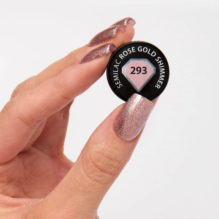 293 Lakier hybrydowy Semilac Rose Gold Shimmer 7ml !Semilac208957.jpg