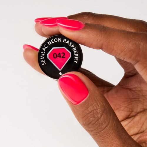042 Lakier hybrydowy Semilac Neon Raspberry 7ml !Semilac107007 1 1.jpg