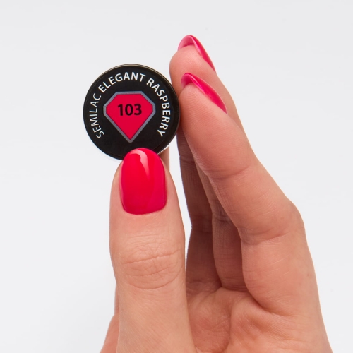 103 Lakier hybrydowy Semilac Elegant Raspberry 7ml !Semilac207947.jpg