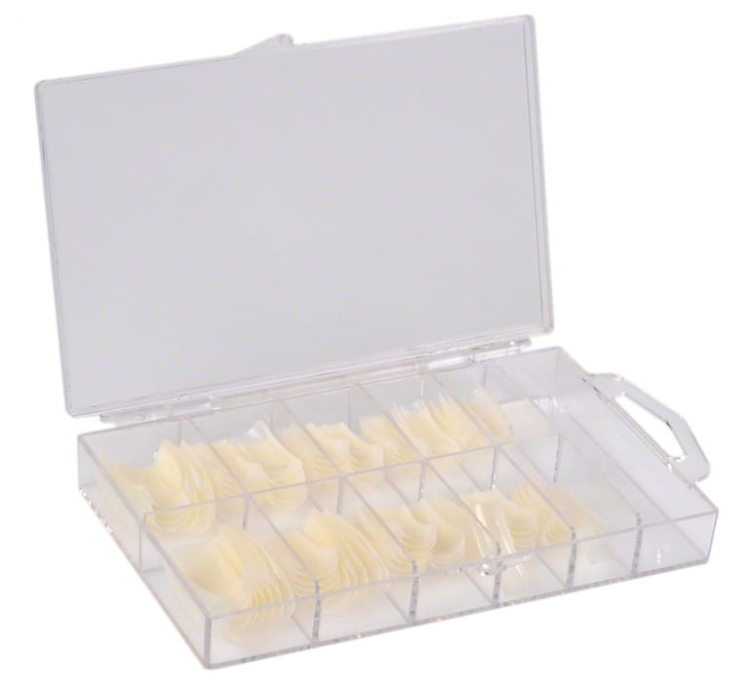 Tipsy Mleczne 100szt w kasetce z dużą kieszonką