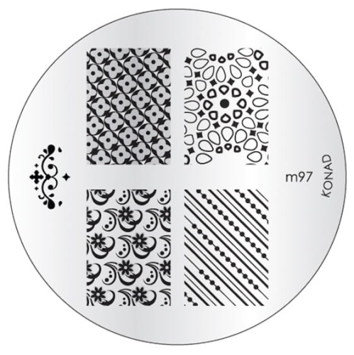 KONAD® Płytka Stamping Art m97