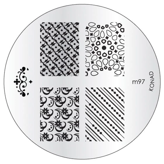 KONAD® Płytka Stamping Art m97