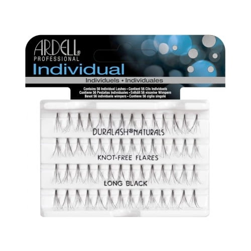 Ardell Individual Naturals Knot Free - long black. Rzęsy kępki.