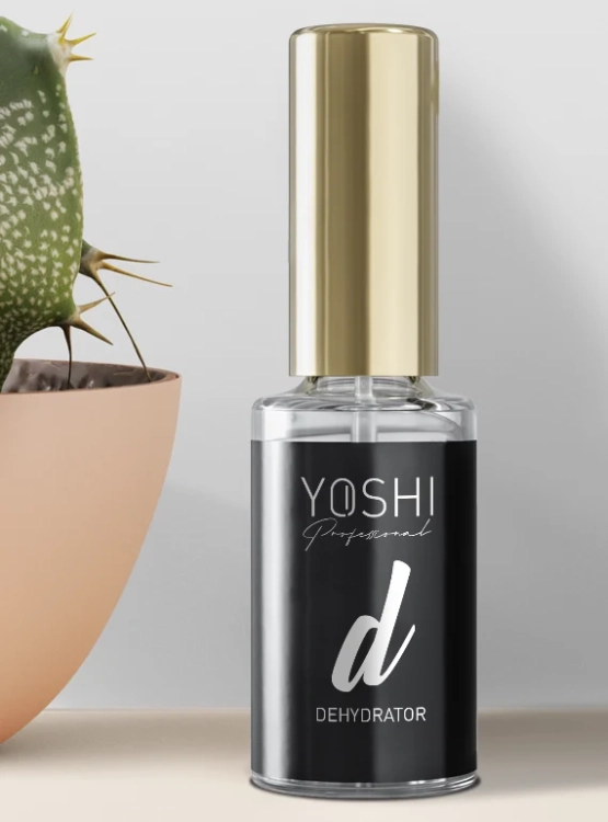 Yoshi Dehydrator 10ml, odtłuszczacz do paznokci, preparat do manicure, preparat do przedłużania paznokci, akcesoria manicure hybryda, NaszePaznokcie.pl