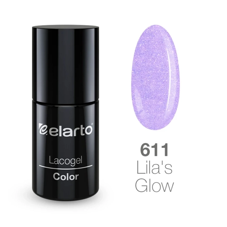elarto-lakier-hybrydowy-lacogel-lila-s-glow-nr-611.webp