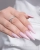 Makear Jelly&Go Shine Lilac JG12, żel galaretka lilac Makear, żel budujący z drobinkami fioletowy, żel do przedłużania paznokci shine, profesjonalny żel do paznokci Makear