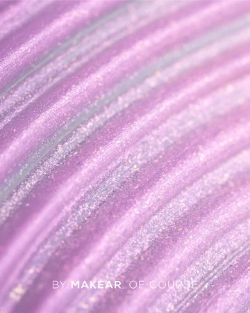 Makear Jelly&Go Shine Lilac JG12, żel galaretka lilac Makear, żel budujący z drobinkami fioletowy, żel do przedłużania paznokci shine, profesjonalny żel do paznokci Makear