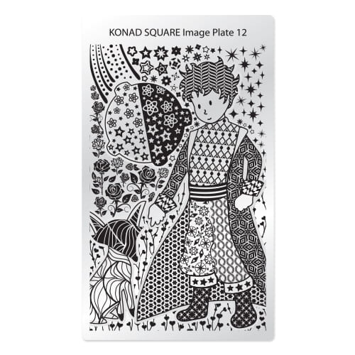 KONAD® Sq12 Mały Książe Płytka Stamping Art SQUARE 12