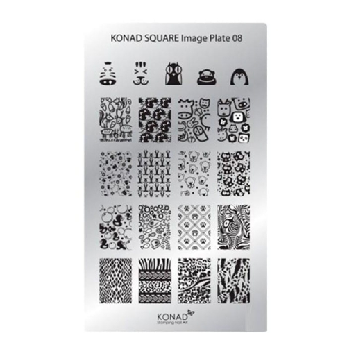 KONAD® Sq08 Bajki Płytka Stamping Art SQUARE 08