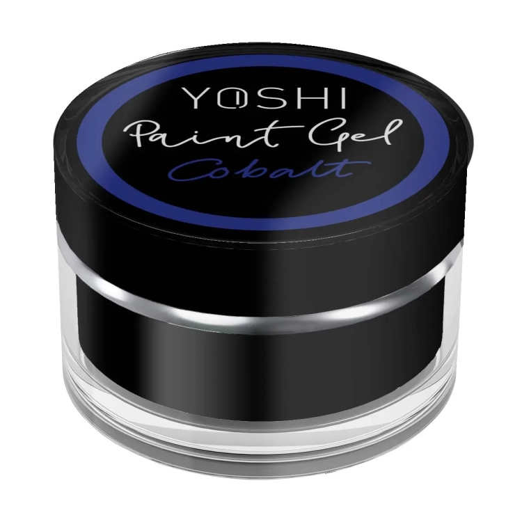 YOSHI Paint Gel Cobalt, żel do zdobień kobaltowy, paint gel 5 ml, zdobienia paznokci niebieskie, YOSHI zdobienia, NaszePaznokcie.pl