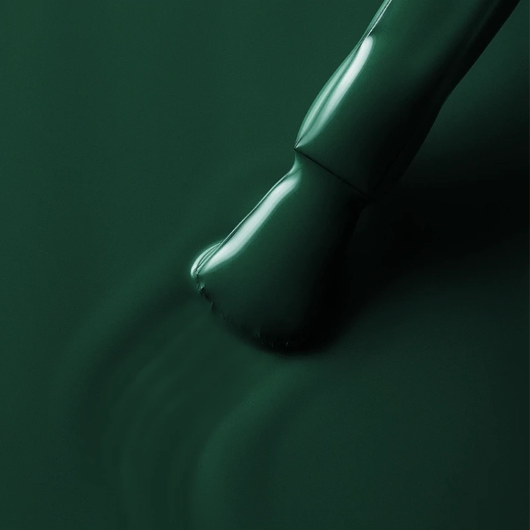 Elarto Lacogel 945, lakier hybrydowy butelkowa zieleń, lakier hybrydowy 7 ml, kolekcja Frost Class, manicure świąteczny, zieleń elegancka, NaszePaznokcie.pl