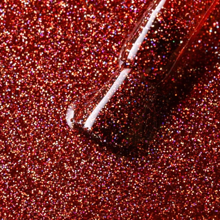 Elarto Lacogel 942 Ho Ho Hot!, lakier hybrydowy czerwień, lakier hybrydowy świąteczny, lakier hybrydowy 7 ml, Frost Class kolekcja, manicure hybrydowy czerwień, NaszePaznokcie.pl