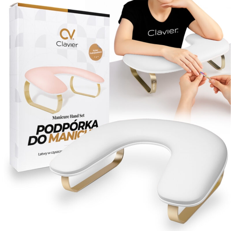 Clavier podpórka Super Soft, poduszka pod dłoń manicure, podłokietnik paznokcie, ergonomic manicure poduszka, akcesoria stylizacji paznokci
