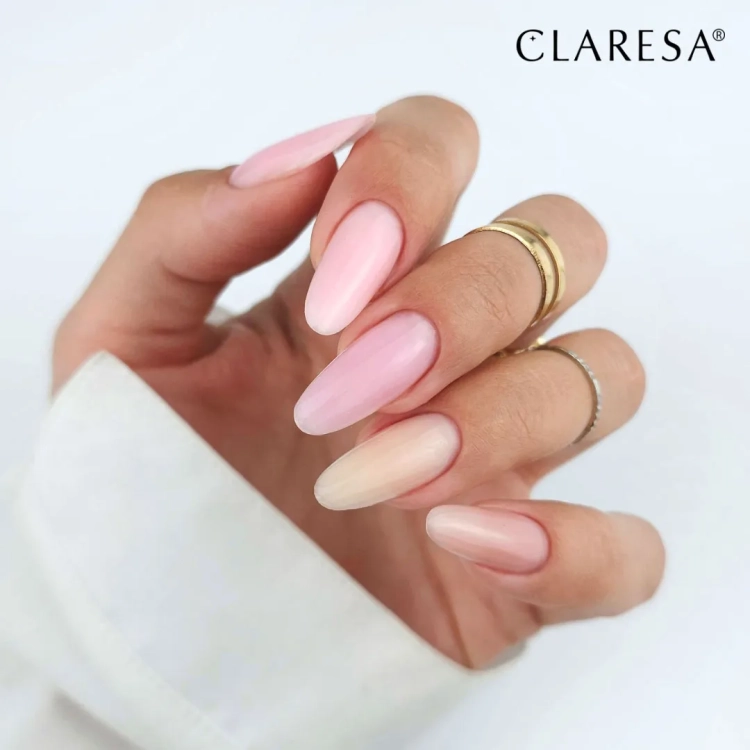 builder gel Claresa, żel do paznokci Hard & Easy, żel budujący paznokcie, builder gel 45g, mocny żel budujący, żel do przedłużania paznokci