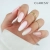 Claresa Hard&Easy Milky White, builder gel Milky White 45g, żel budujący mleczna biel, twardy builder gel do paznokci, żel do przedłużania paznokci, french manicure żel, baby boomer builder gel