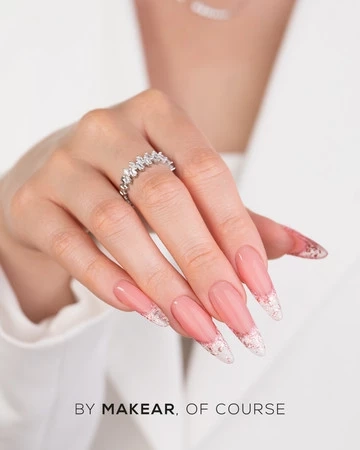 akrylożel do paznokci, Gelacryl2 Clear GA01, polygel Makear, przedłużanie paznokci, akrylozel 60g, profesjonalny materiał do stylizacji paznokci, HEMA free akrylożel, modelowanie paznokci, manicure 3D, trwałe paznokcie