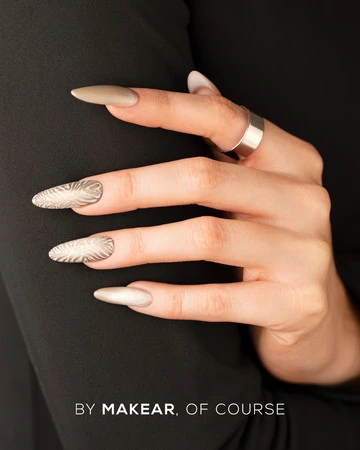 Scratch Gel White SG02, żel do paznokci biały, żel UV/LED 5 ml, żel kolory do zdobień, efekt Scratch paznokcie, profesjonalny żel Makear, manicure francuski, Nail Art żel biały, trwały żel do stylizacji