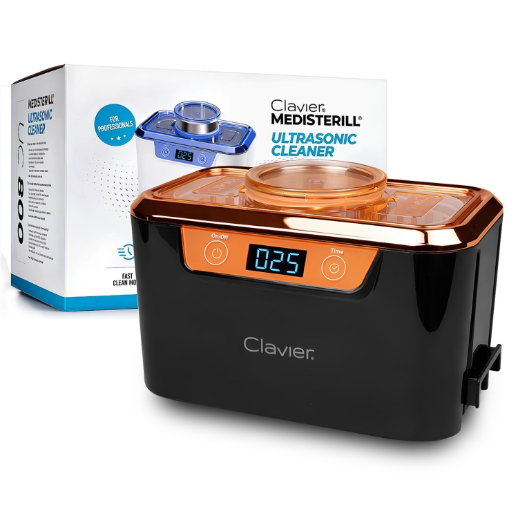 myjka ultrasoniczna do narzędzi kosmetycznych, myjka ultradźwiękowa salon paznokci, profesjonalne czyszczenie narzędzi manicure, MEDISTERILL UC 800 czyszczenie narzędzi, higiena narzędzi manicure pedicure