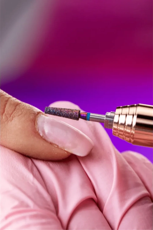 IQ Nails Express Mani, Pink Princess frezy, zestaw frezów do manicure, frezy do skórek IQ Nails