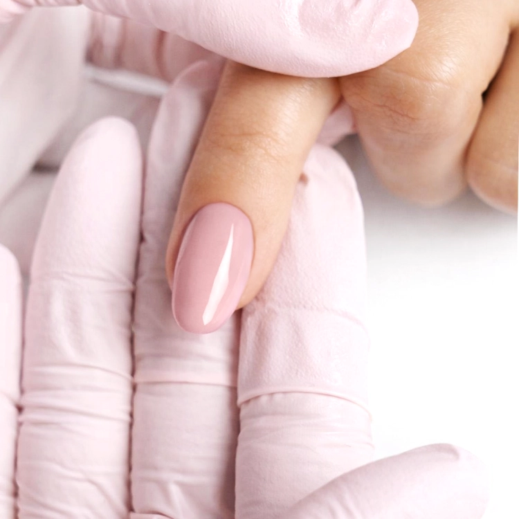 Acrygel SMOOV Soft Peach Mistero Milano, brzoskwiniowy akrylożel do paznokci, profesjonalny akrylożel, półtransparentny akrylożel, akrylożel do rekonstrukcji