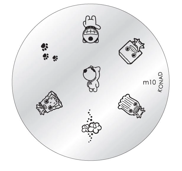 KONAD® Płytka Stamping Art m10