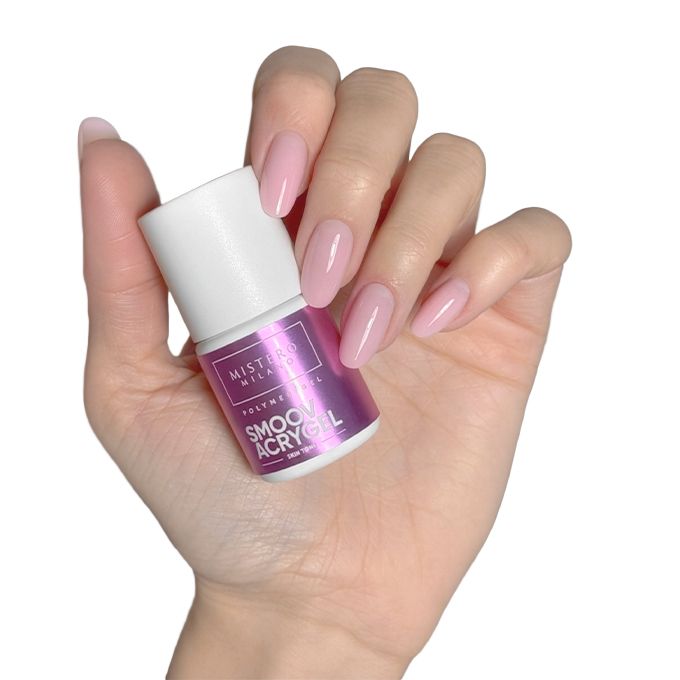 2095, Acrygel SMOOV Skin Tone Mistero Milano, naturalny akrylożel do paznokci, akrylożel Skin Tone, profesjonalny akrylożel, półtransparentny acrygel