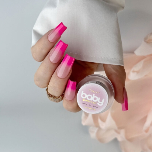 żel baby boomer 3w1 Clavier do ombre i zdobień, profesjonalny żel do stampingu i nail art, paint gel do baby boomer, żel do stylizacji paznokci Clavier dla stylistek, żel do ombre paznokci profesjonalny