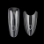 Sandwich Dual Forms Molly Nails, podwójne dual formy owal W557, dual formy do paznokci 240 szt, formy do budowy żelowej i akrylożelowej, Molly Nails Dual Formy owal