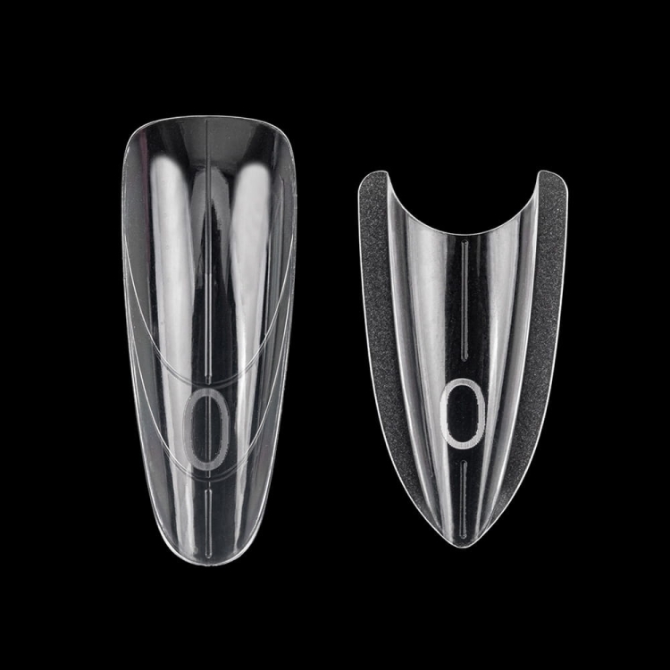 Sandwich Dual Forms Molly Nails, podwójne dual formy owal W557, dual formy do paznokci 240 szt, formy do budowy żelowej i akrylożelowej, Molly Nails Dual Formy owal