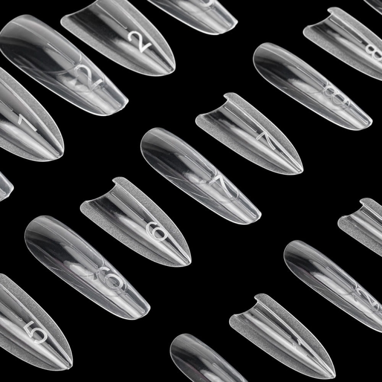 Sandwich Dual Forms Molly Nails, podwójne dual formy owal W557, dual formy do paznokci 240 szt, formy do budowy żelowej i akrylożelowej, Molly Nails Dual Formy owal