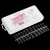 Flexi Tips Molly Nails kwadrat 240 szt, tipsy do szybkiego przedłużania paznokci, tipsy MollyLac kwadrat, elastyczne tipsy do paznokci, ekspresowe tipsy do manicure