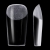 Flexi Tips Molly Nails kwadrat 240 szt, tipsy do szybkiego przedłużania paznokci, tipsy MollyLac kwadrat, elastyczne tipsy do paznokci, ekspresowe tipsy do manicure
