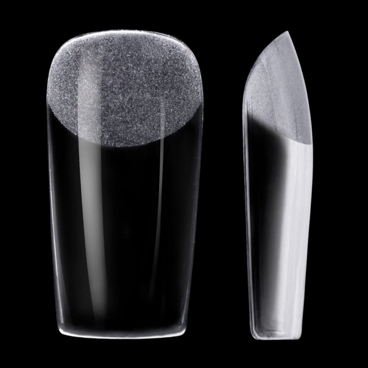 Flexi Tips Molly Nails kwadrat 240 szt, tipsy do szybkiego przedłużania paznokci, tipsy MollyLac kwadrat, elastyczne tipsy do paznokci, ekspresowe tipsy do manicure