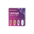 Semilac Chrome Nails Set, pyłki chromowane Semilac, metaliczny manicure, Top No Wipe Semilac, zestaw Semilac do manicure, chrome powder palette