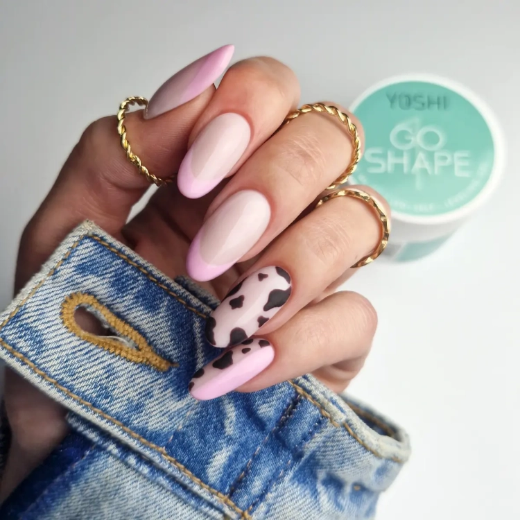 żel samopoziomujący Yoshi GO SHAPE No1, żel budujący paznokcie samopoziomujący, stabilny żel UV LED 50 ml, żel do przedłużania paznokci, profesjonalny żel budujący Yoshi