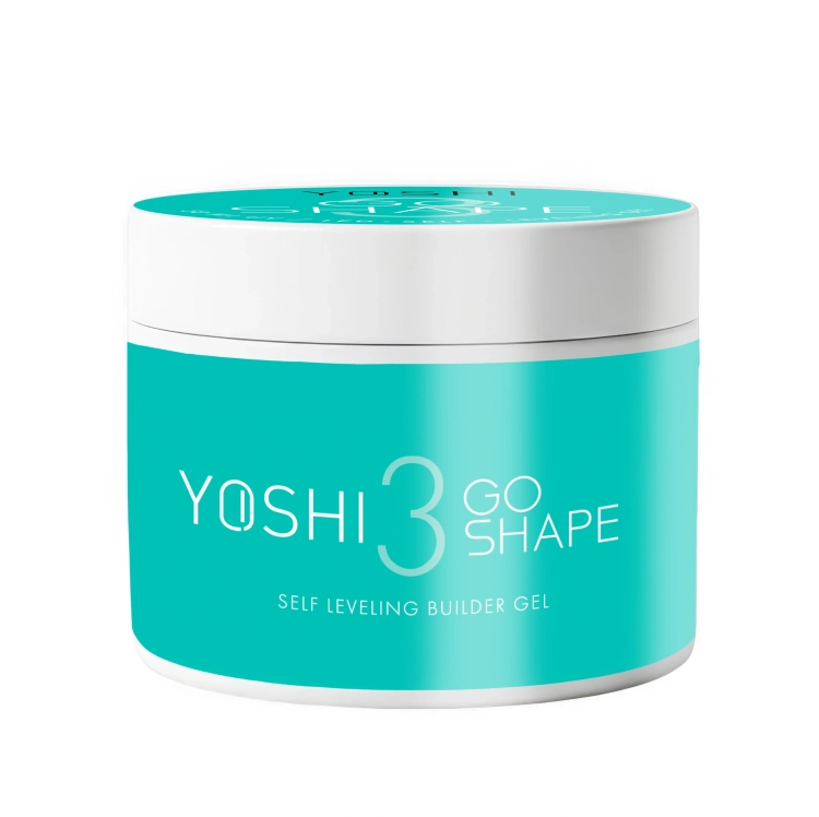 żel samopoziomujący Yoshi GO SHAPE No3, żel budujący paznokcie stabilna konsystencja, profesjonalny żel UV LED 50 ml, żel do przedłużania paznokci-scaled.webp