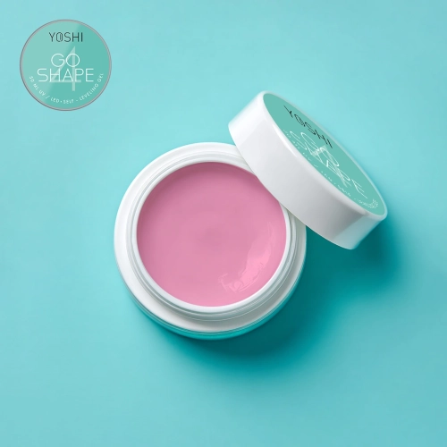 żel samopoziomujący Yoshi GO SHAPE No4, żel budujący paznokcie samopoziomujący, żel UV LED 50 ml, profesjonalny żel budujący Yoshi