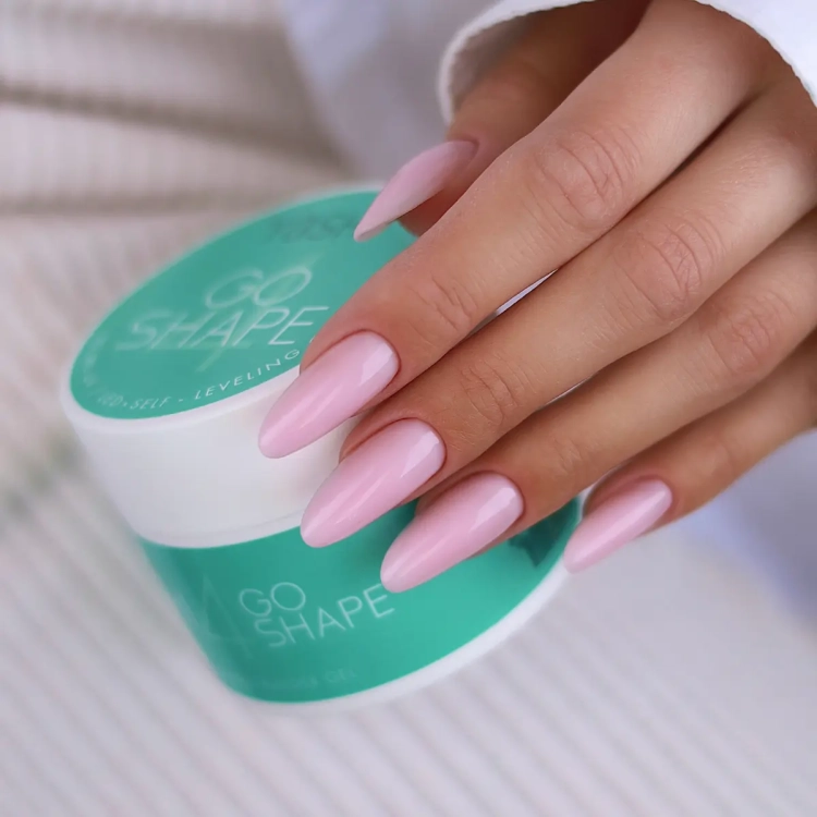 żel samopoziomujący Yoshi GO SHAPE No4, żel budujący paznokcie samopoziomujący, żel UV LED 50 ml, profesjonalny żel budujący Yoshi