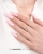 pyłek w płynie Hailey Pink, Makear BH02, efekt tafli manicure, opalizacja paznokci, pyłek płynny Makear