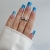 żel do ombre baby boomer Clavier, paint gel 3w1 do zdobień i stampingu, intensywny żel do stylizacji paznokci, żel do cieniowania ombre, profesjonalny żel dla stylistek paznokci