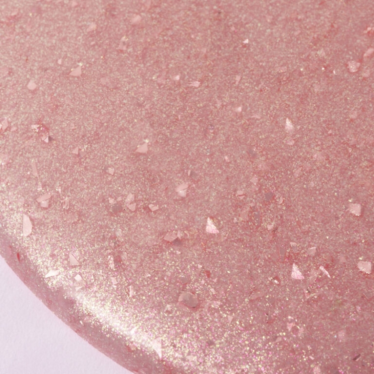 Ultra‑lśniący żel budujący Clavier UltraShining Builder Gel 01 Say My Name, builder gel do paznokci, żel z drobinkami i płatkami, żel do manicure, żel do przedłużania paznokci, samopoziomujący żel budujący