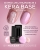 Makear Kera Base Vitamin Rose, baza hybrydowa witaminowa rose, kolorowa baza keratynowa 8 ml, manicure hybrydowy baza 2w1
