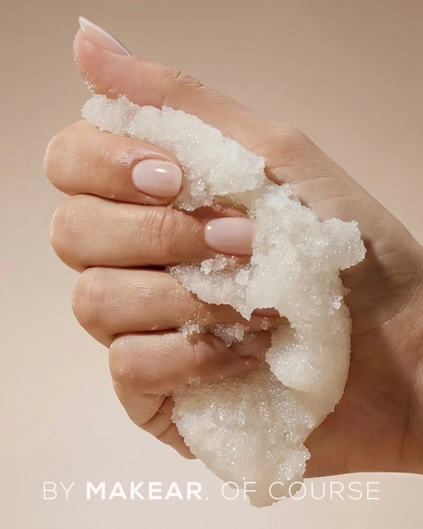 Freedom peeling dłonie i ciało Makear, odżywczy peeling do skóry, peeling cukrowy dłonie, pielęgnacja dłoni i ciała Makear, gładka i miękka skóra, zapach Libre YSL