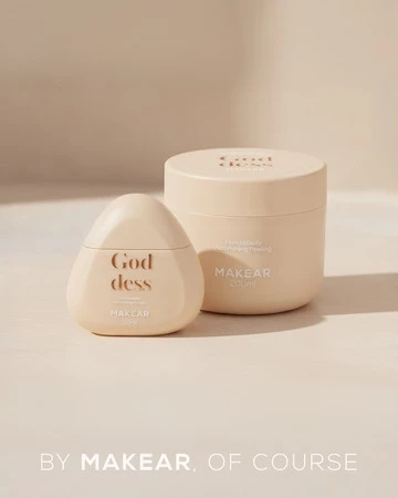 Goddess peeling dłonie i ciało Makear, odżywczy peeling do skóry, peeling cukrowy dłonie, pielęgnacja dłoni i ciała Makear, gładka i miękka skóra, zapach Olympea