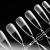 tipsy Molly Nails Flexi Tips migdał 24 szt, ekspresowe przedłużanie paznokci, elastyczne tipsy do paznokci, tipsy z matową kieszonką, tipsy MollyLac 24, tipsy do żelu i hybrydy