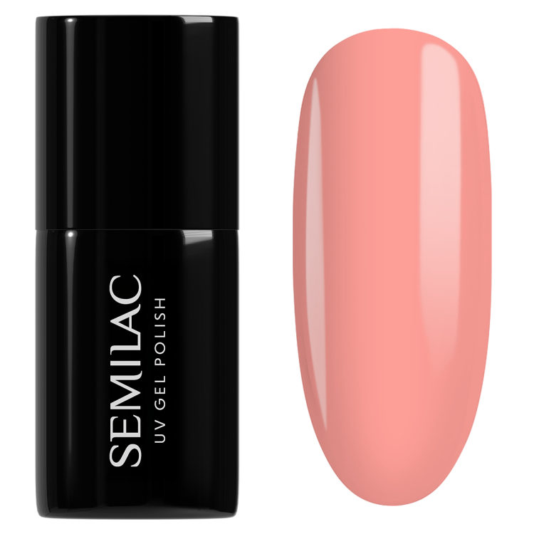 Semilac Peach Please 971 lakier hybrydowy, lakier hybrydowy Semilac 971, profesjonalny lakier hybrydowy 7ml, manicure hybrydowy kolorowy, lakiery hybrydowe Semilac